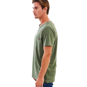 T-shirt de sport décontracté pour homme 100% coton de haute qualité, doux, respirant, écologique, séchage rapide, manches courtes, coupe classique, pour la gym - Product Image 2
