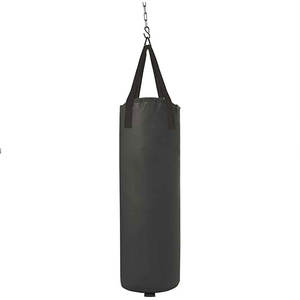 Professional Boxing <b>Heavy</b> Punching <b>Bag</b> Free-<b>Stand</b> Genuine Leather Sand Filled Customizable Options Pakistan Made - Product Image 1