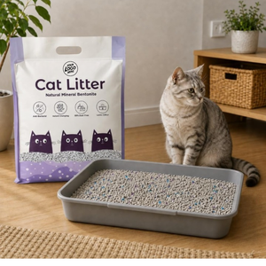 Tous types de litières pour chats disponibles : naturelles, agglomérantes, au tofu, à la bentonite, aux cristaux de silice. OEM, ODM, marque privée, emballage personnalisé, en vrac. - Product Image 4