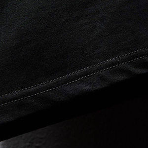 Camisetas Bordadas para Hombre, Diseño Moderno, Estilo Urbano, Color Sólido, Logotipo Personalizable, 100% Algodón - Product Image 6