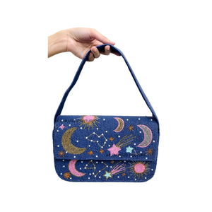 Bolsos de Mano con Cuentas Personalizados de Glitter Exports, Bolsos de Hombro con Tachuelas Hechos a Mano, Diseños Artesanales Únicos para Mujer - Product Image 6