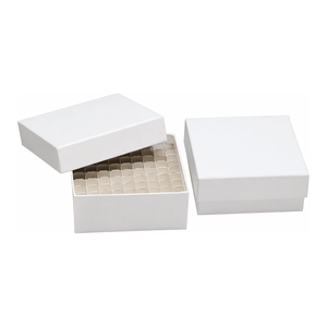 Support pour boîtes de papier cryogénique à 81 trous avec revêtement résistant à l'humidité pour le stockage de fioles en congélateur profond - Product Image 3