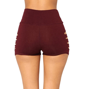 Wholesale New Breathable Vintage Drawstring Female Running Mid Waist Yoga <b>Booty</b> Shorts High Quality Quick Dry Women Sports 2026 - Product Image 2