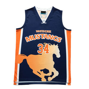 Maillot de basket respirant à manches courtes, uniformes personnalisés pour hommes, maillot de basket réversible 100% polyester personnalisable - Product Image 2