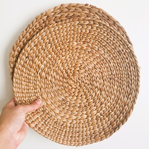 Sets de table décoratifs tissés en jacinthe d'eau, vente en gros, tapis de table écologiques, prix compétitif - Product Image 6