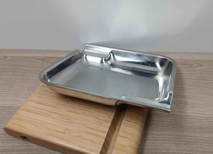 Cendrier en métal de style industriel pour une décoration moderne - Product Image 4