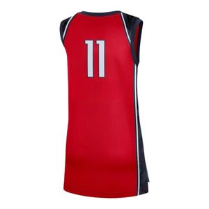 Camiseta de baloncesto roja y negra para hombre, uniforme de equipo sin mangas, ropa deportiva ligera, camisa transpirable para entrenamiento, juego y competición - Product Image 2