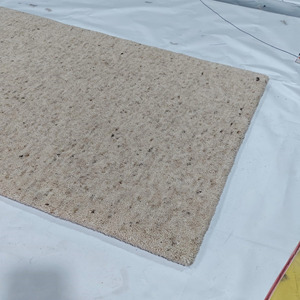 Scandinavian Plush Wool Acrylic Area Rug Rectangle Non-Slip Living Room Rug Thick Tufted Natural Color Floor <b>Mat</b> - Product Image 3