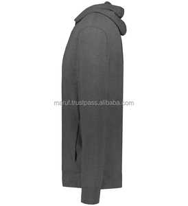 Custom Regular Fit Polyester/Cotton Men's Training Jogging Pullover <b>Hoodies</b> Sweatshirts Embroidery <b>Plain</b> Dyed Fleece <b>Hoodie</b> - Product Image 3