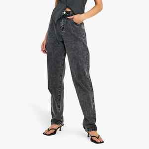 Premium Women <b>Denim</b> Pants Soft Comfortable <b>Stretch</b> Cotton Blend Trousers Perfect for Casual Streetwear Office Travel - Product Image 1