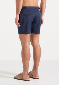 Pantaloncini <span class=keywords><strong>Bermuda</strong></span> da <span class=keywords><strong>Uomo</strong></span> in Tela Oxford Tinta Unita, Vita Media con Coulisse, Asciugatura Rapida, Traspiranti, Casual, per Palestra e Corsa, <span class=keywords><strong>Blu</strong></span> <span class=keywords><strong>Navy</strong></span> - Product Image 2