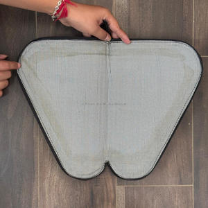 Tùy Chỉnh Handmade Da Bò Da Giấu Mang Theo Súng Bao Da Trường Hợp Với Dây Kéo Tóc Thật Trên Ẩn Phong Cách Phương Tây <span class=keywords><strong>Handgun</strong></span> Pouch Túi - Product Image 6