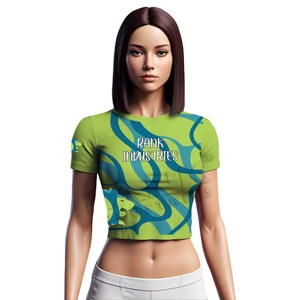 Créez Votre Propre Logo – Nouveaux T-shirts Courts en Coton pour Femmes – T-shirts Courts Décontractés pour Femmes - Product Image 1