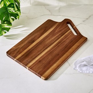 Vente en gros de grande planche à découper rectangulaire en bois d'acacia avec finition en noyer manguier pour planche à fromage et blocs à découper - Product Image 4