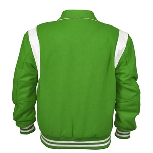 Chaquetas Varsity de Piel de Vaca de Invierno de Alta Calidad, Ropa Deportiva Más Vendida para Béisbol, Escuela y Universidad - Product Image 3