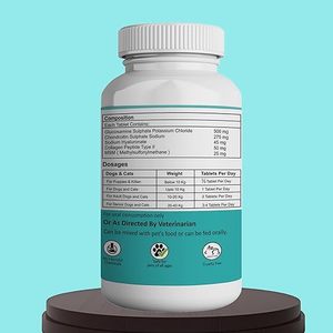 Hip & Joint Health Supplement for pets- <b>Glucosamine</b> & Chondroitin tablet- <b>Dog</b> Joint Supplements & Vitamins - Extended Joint Care - Product Image 3