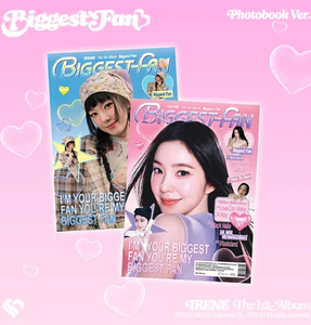 อัลบั้มชุดที่ 1 ของไอรีน [Biggest Fan] เวอร์ชั่นเคป๊อป ซีดี พลาสติกและกระดาษ ภาษาเกาหลี สำหรับทุกวัย - Product Image 5