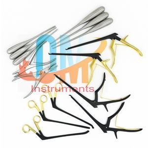 Oferta Especial: Juego de 15 Curetas Óseas Codman Kerrison Alemanas, Instrumentos Ortopédicos para Columna Vertebral, Aprobado por ISO |   Instrumentos OldMed - Product Image 5