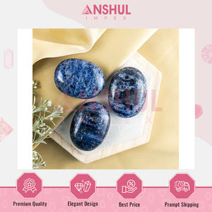 Última Llegada, Piedras de Sodalita Natural de 2.5 Pulgadas de Calidad Premium al por Mayor, Cristales Curativos de Forma Ovalada, 1 kg, Proveedor Indio Anshul - Product Image 6