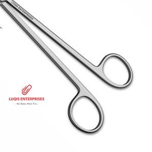 Tijeras para amígdalas Boettcher, curvas, dentadas, Supercut, instrumento quirúrgico de acero inoxidable - Product Image 3