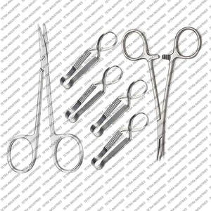 Juego de Instrumentos de Curación Profesional, Juego Completo de Instrumentos Médicos para Cuidado de Heridas y Sutura, para Enfermeras y Doctores - Product Image 5