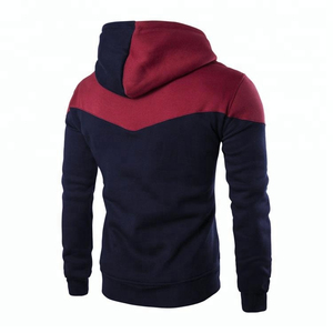 เสื้อสเวตเชิ้ตมีฮู้ดสีดำเทาสำหรับผู้ชาย ผ้าฝ้ายถัก สวมใส่สบายๆ ในฤดูใบไม้ร่วง พิมพ์ลายโลโก้ด้านหน้า ทรงปกติ - Product Image 4