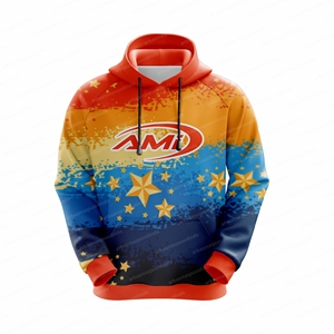 Nuevas Sudaderas con Capucha Unisex 100% Poliéster, Forradas de Felpa, Ligeras, para Sublimación, al por Mayor, con Cordón Ajustable, Precio Económico, Secado Rápido - Product Image 2