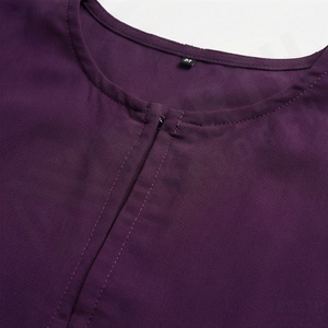 Ropa Islámica de Manga Larga Personalizada de Alta Calidad a Precio de Mayoreo, Vestidos Musulmanes Abaya para Mujer en Venta, Últimos Modelos - Product Image 4