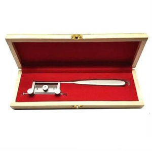 Cuchillo para injertos de piel plateado, dermatomo, para cirugía de vitíligo, cirugía plástica, instrumentos quirúrgicos ortopédicos, manual, de acero inoxidable premium - Product Image 3