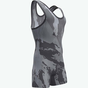 Combinaison de lutte pour femmes adultes de haute qualité, design personnalisé sur le devant, spandex polyester, séchage rapide, respirante, tailles personnalisées - Product Image 6