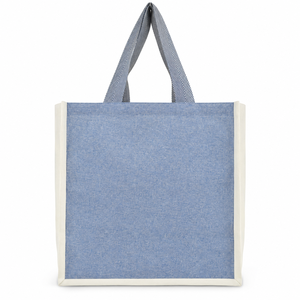 Sac fourre-tout promotionnel en coton recyclé laminé 140 GSM pour événements, expositions, cadeaux promotionnels, logo personnalisé, vente en gros, OEM - Product Image 5