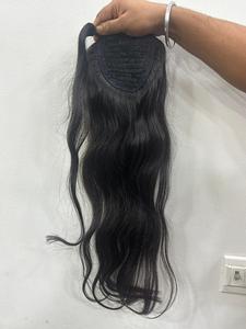 Extensions de cheveux humains vierges multi-donneurs, ondulés et raides, naturels, légers, écologiques, en vrac - Product Image 4