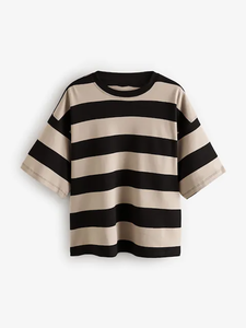 Camiseta de Manga Corta para Hombre, Corte Regular, Tejido Sólido, Cuello Redondo, Casual, Ecológica, Spandex/Nylon - Product Image 1