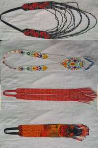 Collier chaîne de pull en perles de verre faites à la main, coloré, superposé, pour femme, bijoux artisanaux bohèmes personnalisés, papillon, pour fête - Product Image 2