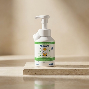 Limpiador espumoso ultra suave para bebés – Seguro para recién nacidos a partir de 0 meses, ayuda a reducir la irritación, OEM/ODM disponible - Product Image 1