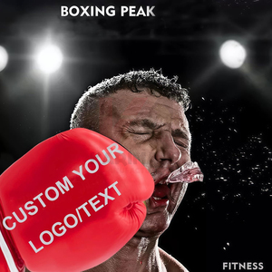 Guantes de MMA con Logotipo Personalizado, Guantes de Combate de Cuero para Entrenamiento en Gimnasio, Grappling, Equipo Deportivo Resistente - Product Image 2