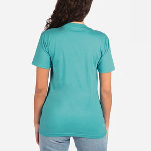 T-shirts personnalisés en tissu tri-mélange, jersey en coton poly, t-shirt unisexe - Product Image 4