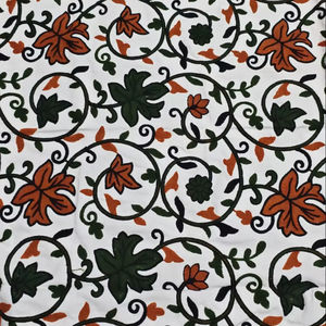 Tela de Chifón No Tejida Premium HONEY LACE, Estampada con Flores y Cuentas, Peso Medio, Antiestática, Transpirable, a Prueba de Plumón, Accesorios - Product Image 1