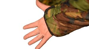 Hombres al aire libre a prueba de viento impermeable de secado rápido camuflaje 100% poliéster cortavientos con capucha chaqueta impermeable personalizable Logo Casual - Product Image 3