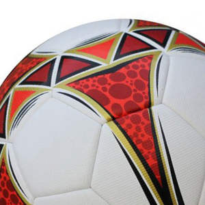 Ballon de football de haute qualité, classique, personnalisé, en cuir PU thermocollé, cousu à la machine, durable, respectueux de l'environnement, taille personnalisée - Product Image 5