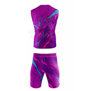 ชุดยูนิฟอร์ม 7v7 ระบายอากาศได้ดี ผลิตจากผ้าที่ช่วยระบายความชื้นขั้นสูง ช่วยให้เย็นสบายและแห้งขณะแข่งขันหนักๆ เป็นเวลานาน - Product Image 3