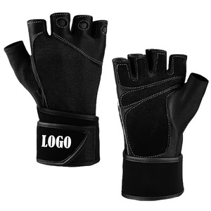 Gants de musculation unisexes en cuir légers, respirants et antidérapants à demi-doigts pour la gym, les sports, le CrossFit et l'entraînement de force - Product Image 6