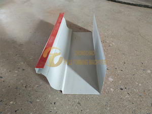 Nouvelle machine de fabrication de gouttière en aluminium populaire tuile machine de gouttière mobile portable - Product Image 4