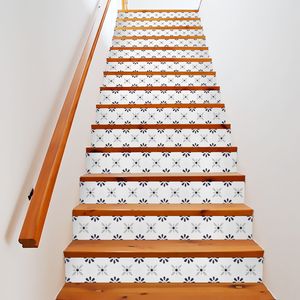 20 Pezzi Piastrelle Autoadesive in PVC 7,9 X 7,9 Pollici, Impermeabili e Antiscivolo, Strisce per Pavimenti in Plastica Autoadesive - Product Image 1