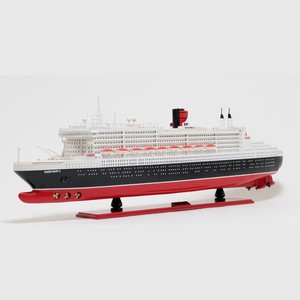 Maqueta artesanal del gran crucero Queen Mary II, decoración náutica para hoteles, oficinas, hogares y regalos - Contacto para venta al por mayor - Product Image 2