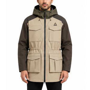 Men Oversized Parkas Jacket <b>Thick</b> <b>Winter</b> Hooded <b>Coat</b> Style Outerwear Loose Fit Casual Daily Wear Fashion Clothing - Product Image 3