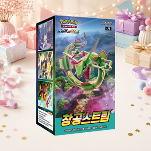 [S7R] Carte da Gioco Evolving Skies per Negozi di Hobby, Pacchetto di Carte Collezionabili Edizione Coreana, Finitura Lucida, Booster Box - Product Image 4
