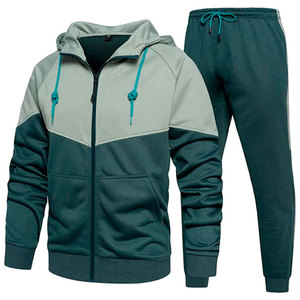 Survêtement zippé en molleton 100 % coton respirant, nouvelle collection sportswear hiver, haute performance, 320 GSM, personnalisable, faible MOQ - Product Image 3