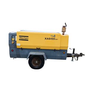 Compresseur d'air diesel portable <span class=keywords><strong>Atlas</strong></span> <span class=keywords><strong>Copco</strong></span> XAS 400 monté sur remorque 400CFM - Product Image 3
