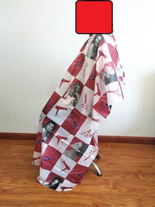 Cape de barbier en polyester pour enfants, motif dessin animé, personnalisable, capes de barbier pour enfants, capes d'anime pour enfants - Product Image 5